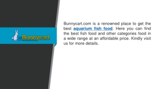 Aquarium Fish Food   Bunnycart.com