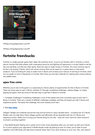 free robux