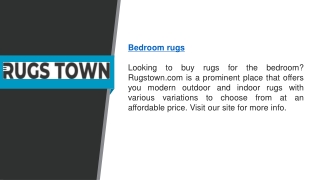 Bedroom Rugs   Rugstown.com