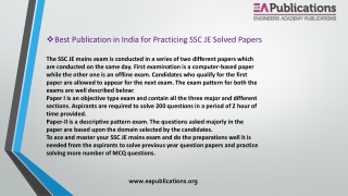 SSC JE Electrical engineering previous year solved papers