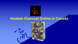 Hookah Charcoal Online in Canada