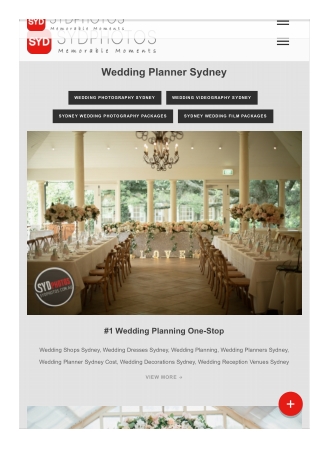 Sydney Wedding Planner