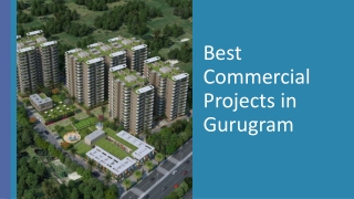 Best Commercial Projects in Gurugram