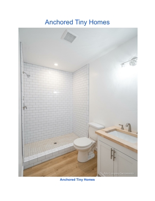 Anchored Tiny Homes