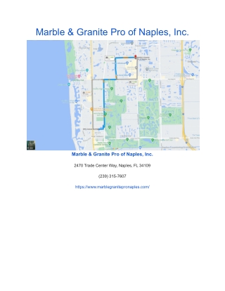 Marble & Granite Pro of Naples, Inc