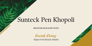 Sunteck Pen Khopoli Mumbai PDF