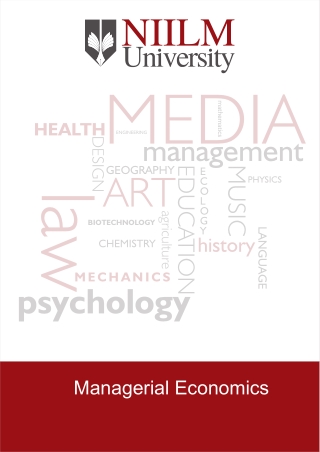 Introduction to Managerial Economics