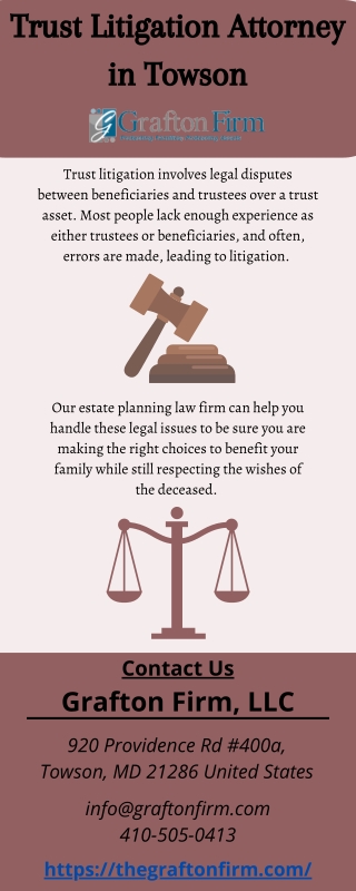 Trust Litigation Attorney in Towson