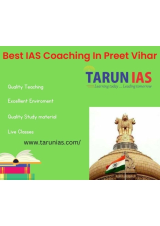 Best IAS Coaching In Preet Vihar