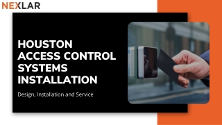 Houston Access Control Systems Installation