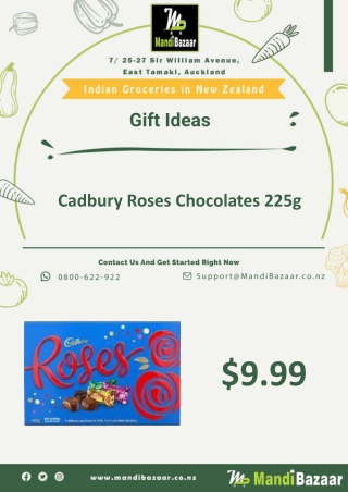 Cadbury Roses Chocolates 225g - Mandi Bazaar
