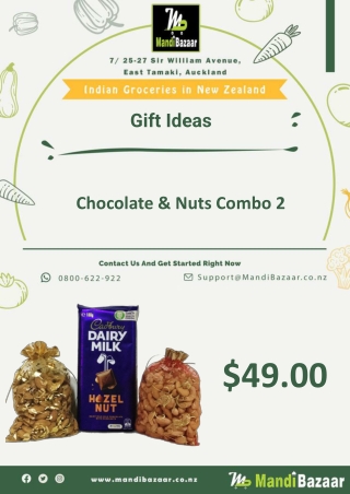 Chocolate & Nuts Combo 2 - Mandi Bazaar