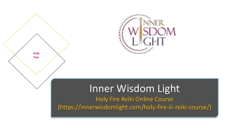 Holy Fire Reiki Online Course
