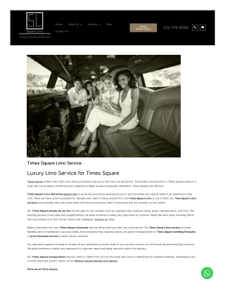 Times Square Limo Service