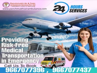 Panchmukhi Air and Train Ambulance Service in Patna – World-Class and Reliable