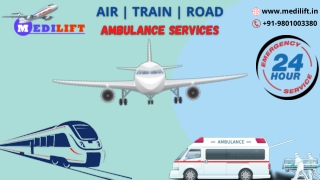 Quickly Take Medilift Air Ambulance Service in Jamshedpur  And Bangalore with all Essential Medical Comfort
