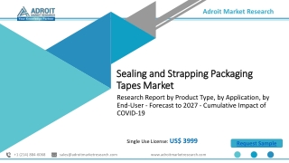 Sealing and Strapping Packaging Tapes Market Industry Forecast To 2032