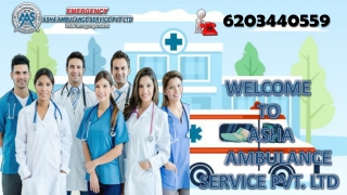 Book Train Ambulance Service with ICU bed-2-bed service |ASHA