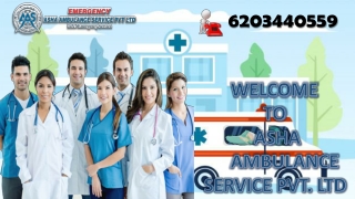 Book Train Ambulance Service with ICU bed-2-bed service |ASHA