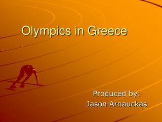 Olympics in Greece