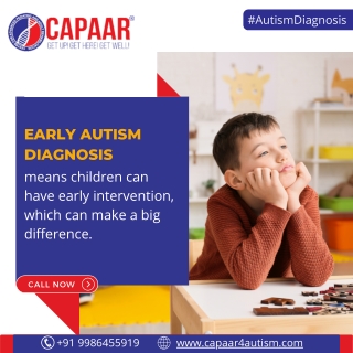 Early autism diagnosis | Best Autism Treatment in Bangalore | CAPAAR