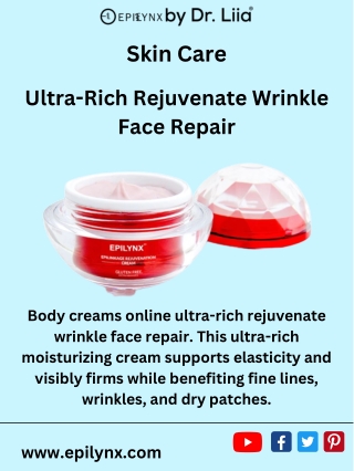 Body Creams | Ultra-Rich Rejuvenate Wrinkle Face Repair
