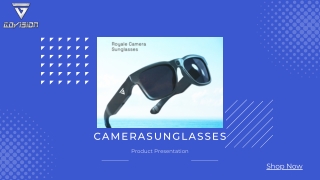 Camera Sunglasses