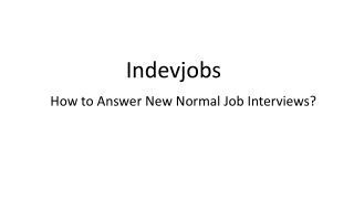 How to Answer New Normal Job Interviews.pptx