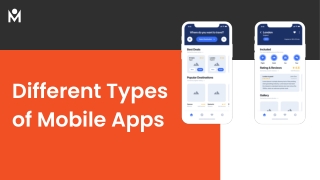 What are the different types of Mobile Apps?