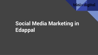 Social Media Marketing in Edappal