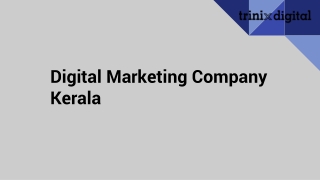 Digital Marketing Company Kerala