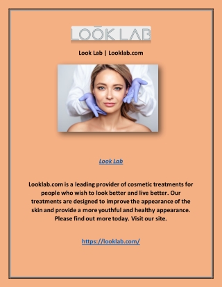 Look Lab | Looklab.com