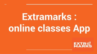 Extramarks _  Online Classes App