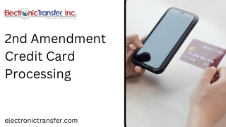 2nd Amendment Credit Card Processing