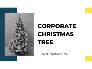 Buy Corporate Christmas Trees Online - Unreal Christmas Tree