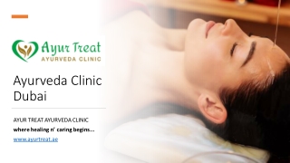 Ayurveda Clinic Dubai​