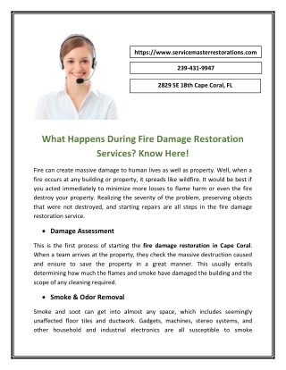 Fire Damage Restoration Services | ServiceMaster by Wright