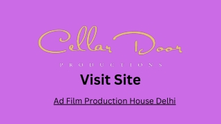 Ad Film Production House Delhi