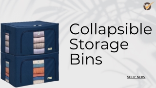 Collapsible Storage Bins