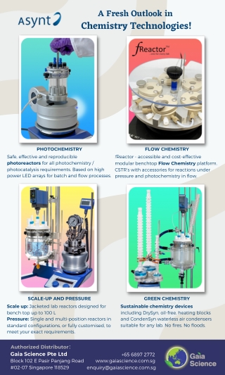 Asynt Chemistry Laboratory Equipments