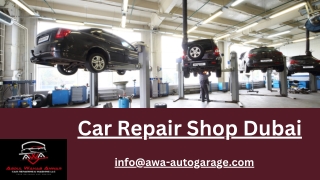 Car Repair Shop Dubai