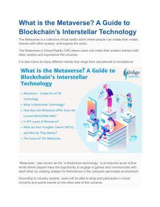 What is the Metaverse