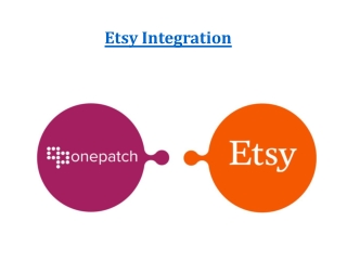 Multi-Channel Etsy Integration | Etsy Order and Inventory Management | OnePatch