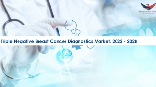 Triple Negative Breast Cancer Diagnostics Market Trends and Segments Forecast T