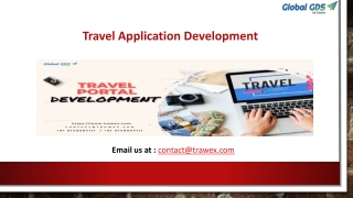 Travel Application Development