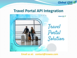 Travel Portal API Integration