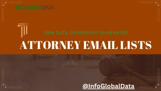 Buy Attorney Lists from InfoGlobalData with 100% Guaranteed Privacy Compliance