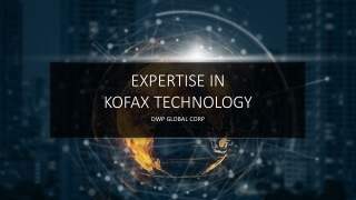 The Expertise In Kofax Technology In The US | Big Data Solutions