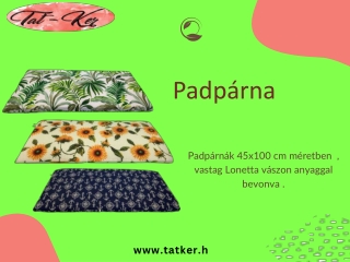 Keressen Vonzó Padpárnák at Tatker.hu