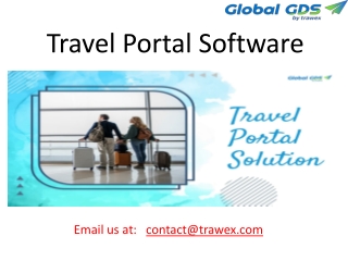 Travel Portal Software